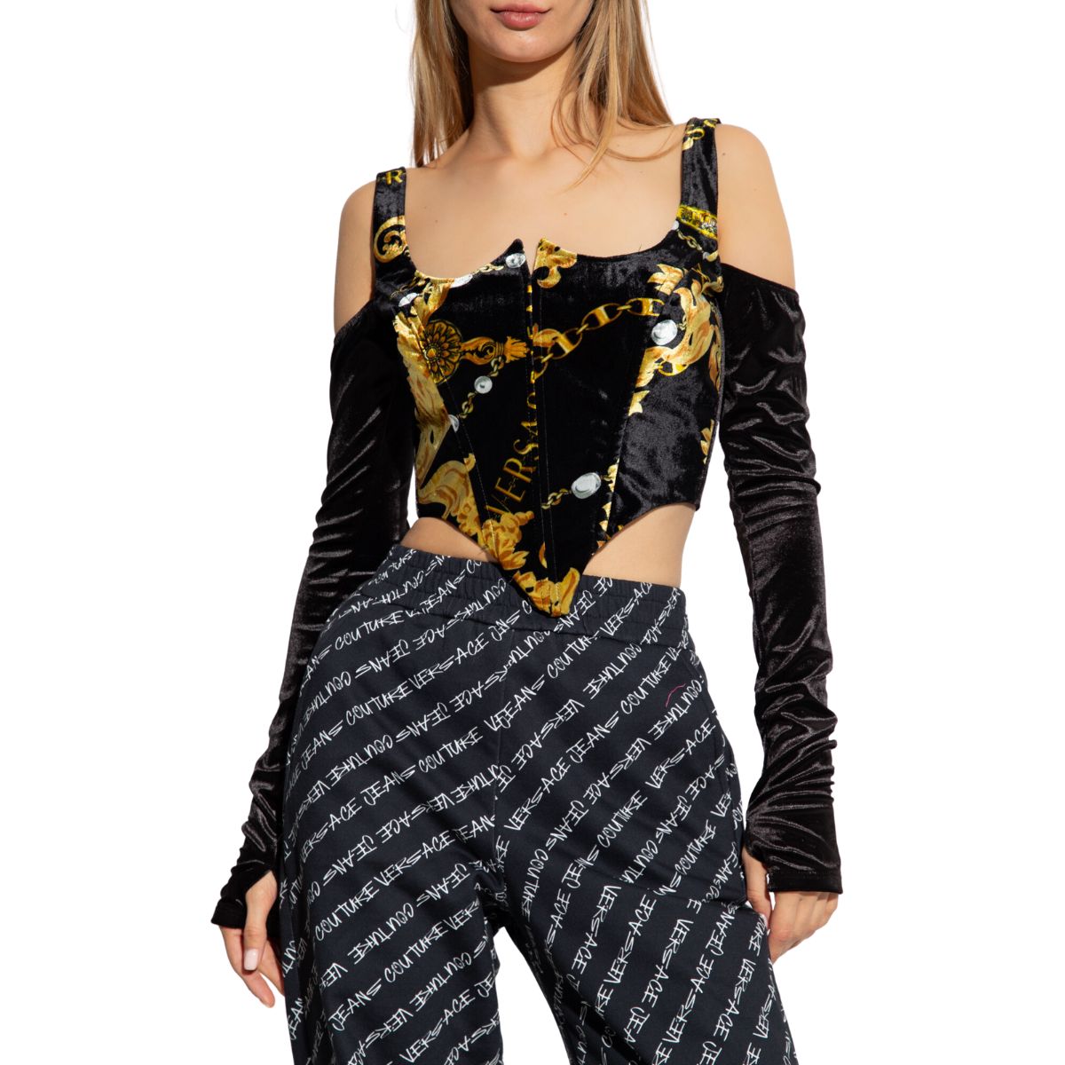 Versace Jeans Couture T-Shirt Top 75HAM204 NS288