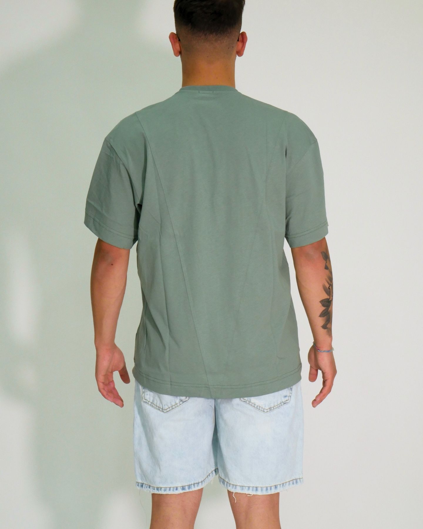 Gavensemble T-Shirt TEE700-V - SanShopLuxury - 2024, Abbigliamento, Gavensemble, Idoneo, L, M, Outlet, Primavera/Estate, S, Salvia, SS24, T-Shirt, Uomo, Verde, XL, XXL