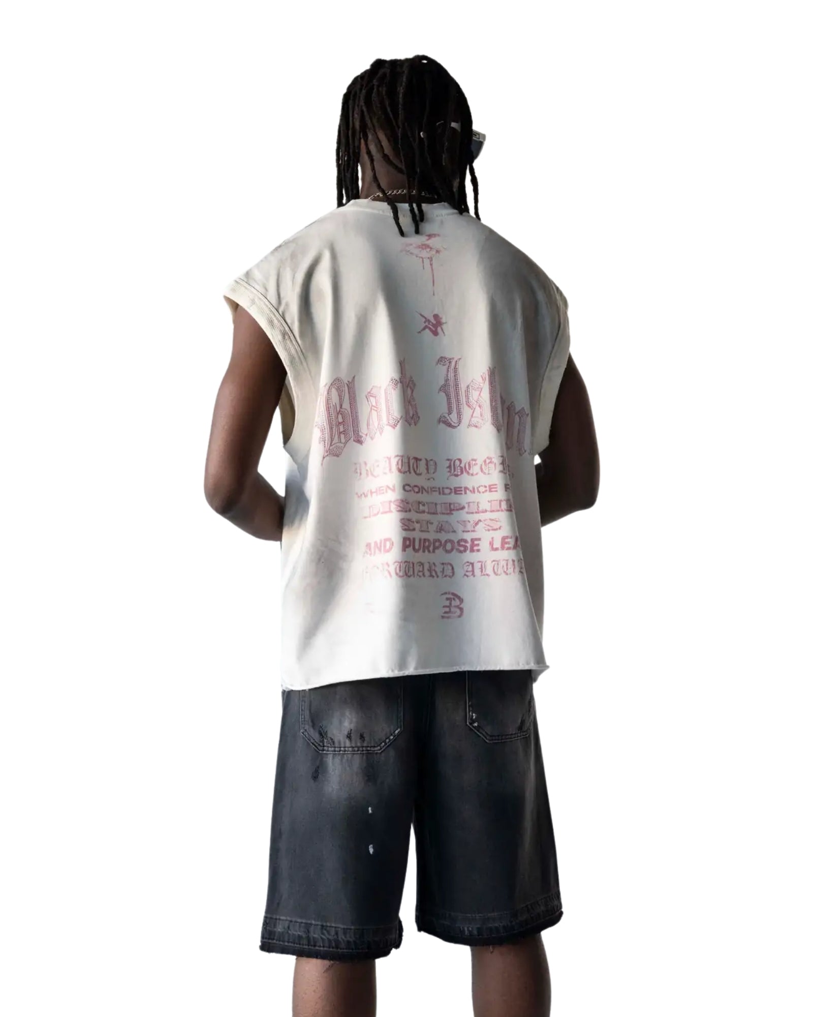 Black Island T-Shirt 2055-WHITE