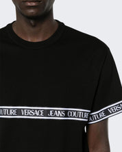 Versace Jeans Couture T-Shirt 76GAHC06/CJ01C899 - SanShopLuxury - 2024, Abbigliamento, Idoneo, M, Nero, Outlet, Primavera/Estate, SS24, T-Shirt, Uomo, Versace Jeans Couture, XL, XXL