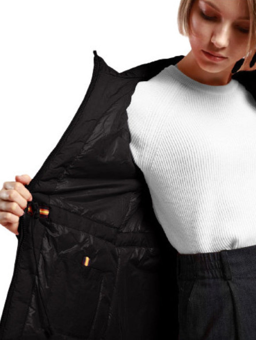 K-Way Giubbino K7115GW USY - SanShopLuxury - -50%, 2021, Abbigliamento, Autunno/Inverno, Donna, FW21, Giubbino, K-Way, L, M, Nero, Outlet, S, XL