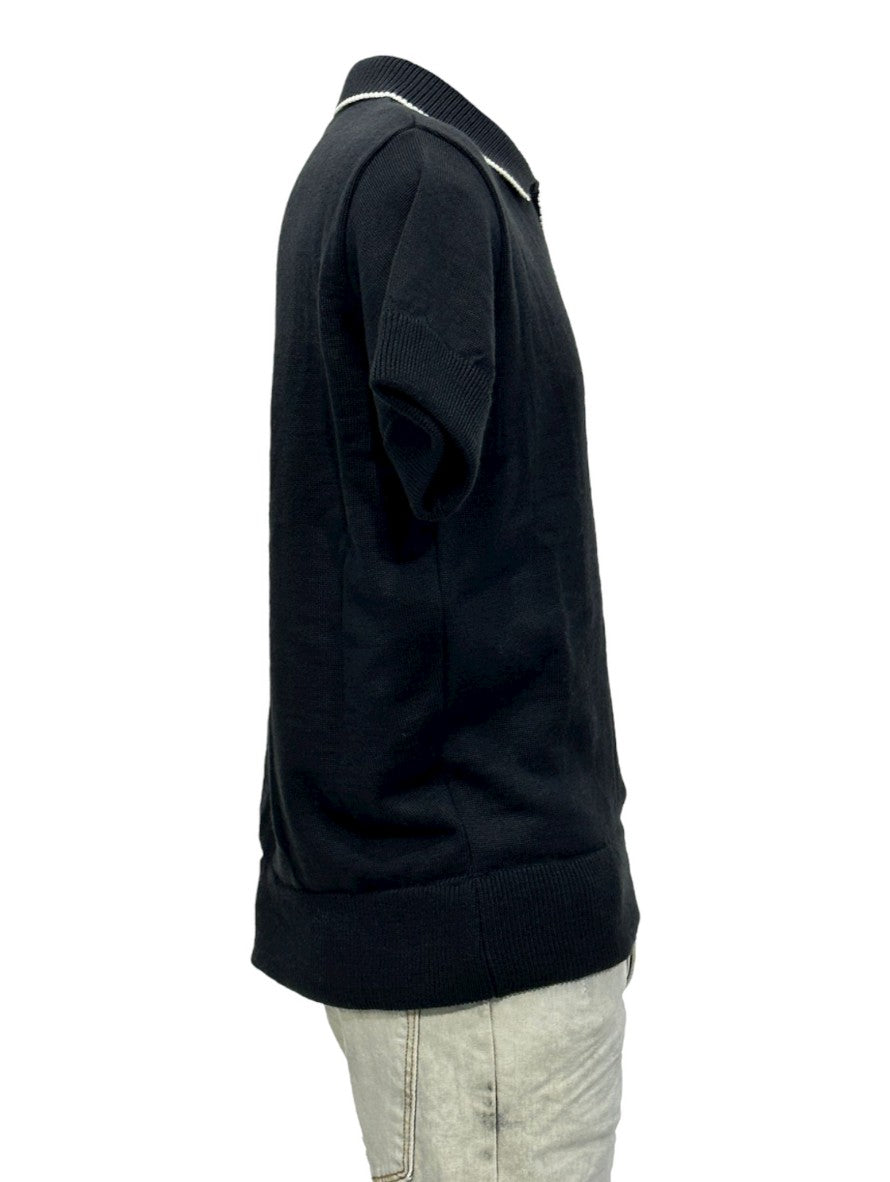 Donotconform T-Shirt Polo DN513-N - SanShopLuxury - 2022, Abbigliamento, Autunno/Inverno, Donotconform, FW22, M, Nero, Outlet, S, T-Shirt Polo, Uomo, XXL