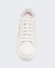 Dolce & Gabbana Sneakers CK1602 AN298 87587 - SanShopLuxury - 36, 37, 38, 39, 39.5, 40, Autunno/Inverno, Bianco, Bianco-Rosa, Calzature, Carry Over, Continuativo, Dolce & Gabbana, Donna, Idoneo, New, Primavera/Estate, Sneakers