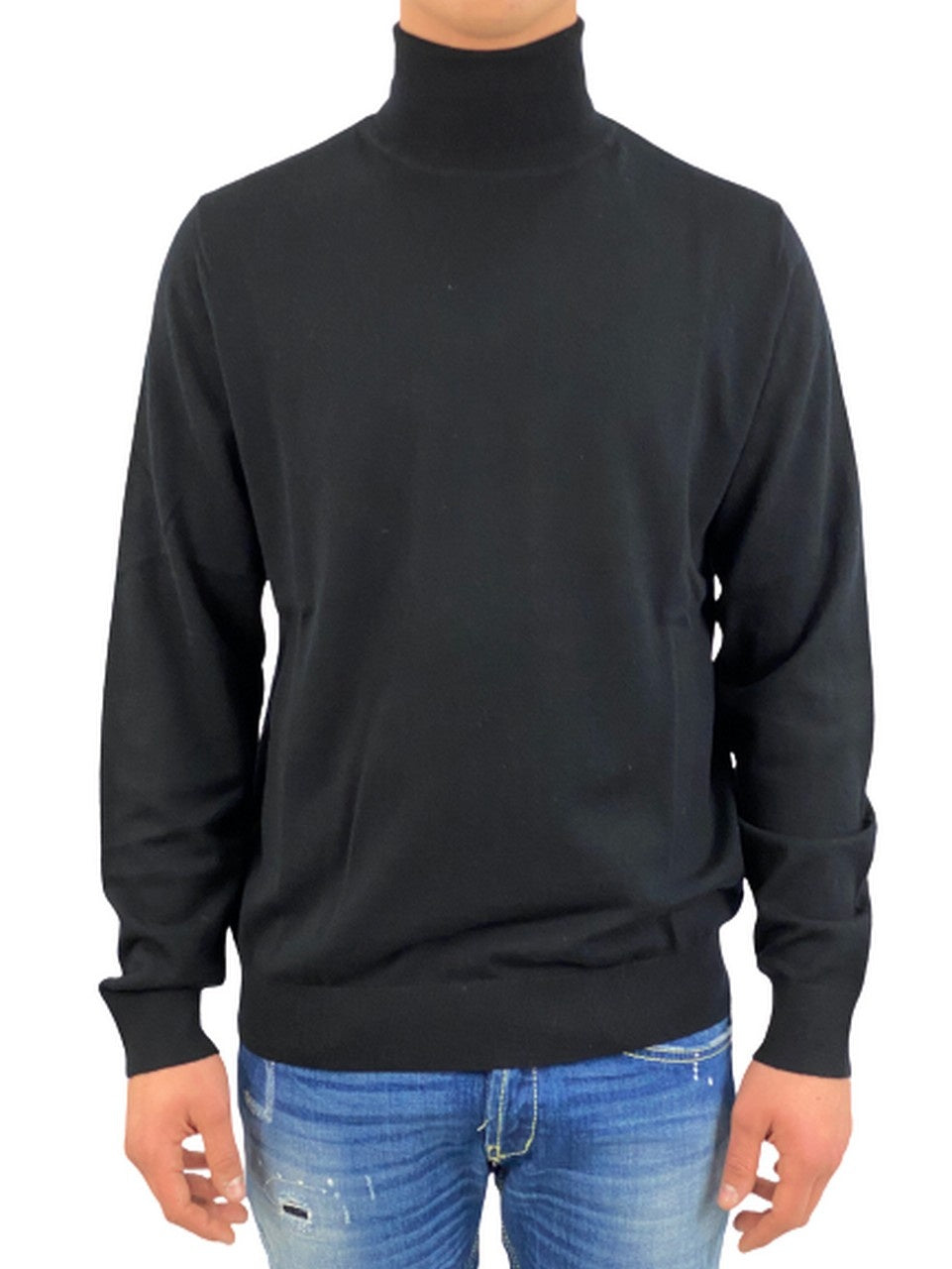 Dik Tat Maglieria DK87039 - SanShopLuxury - -50%, 2020, Abbigliamento, Autunno/Inverno, Beige, Dik Tat, FW20, M, Maglieria, Nero, Outlet, S, Uomo