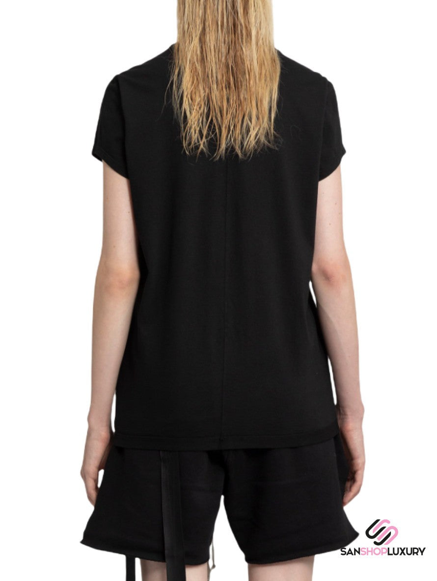 Rick Owens Drkshdw T-Shirt DS02A3208 RNEP6 0961 - SanShopLuxury - -50%, 2021, Abbigliamento, Autunno/Inverno, Donna, FW21, Nero, Outlet, Rick Owens Drkshdw, T-Shirt, Ultimo, XL