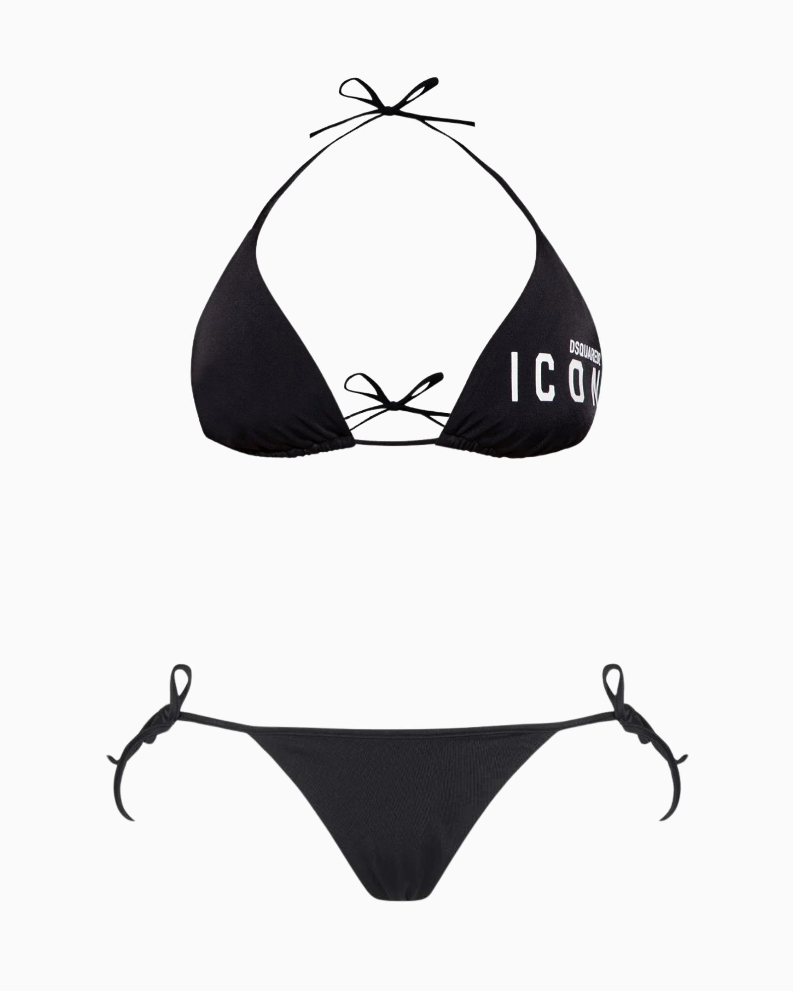 Dsquared2 Costume D6BX63080-D6B083080 - SanShopLuxury - 2022, 38, 40, 42, 44, 46, Abbigliamento, Beachwear, Bikini, Costume, Donna, Dsquared2, Idoneo, Nero, Outlet, Primavera/Estate, SS22