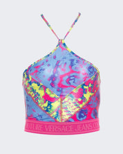 Versace Jeans Couture Top 76HAM209/JS289609 - SanShopLuxury - 2024, Abbigliamento, Donna, Idoneo, L, Outlet, Primavera/Estate, SS24, Top, Ultimo, Verde Lime, Versace Jeans Couture