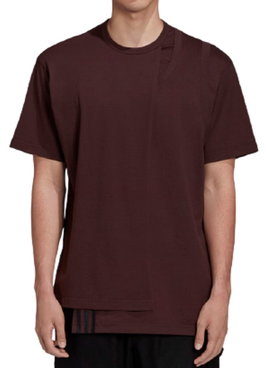 Adidas Y-3 T-Shirt GK4348 - SanShopLuxury - -50%, 2020, Abbigliamento, Adidas Y-3, Autunno/Inverno, Bordeaux, FW20, M, Outlet, Rosso, S, T-Shirt, Uomo, XL, XXL