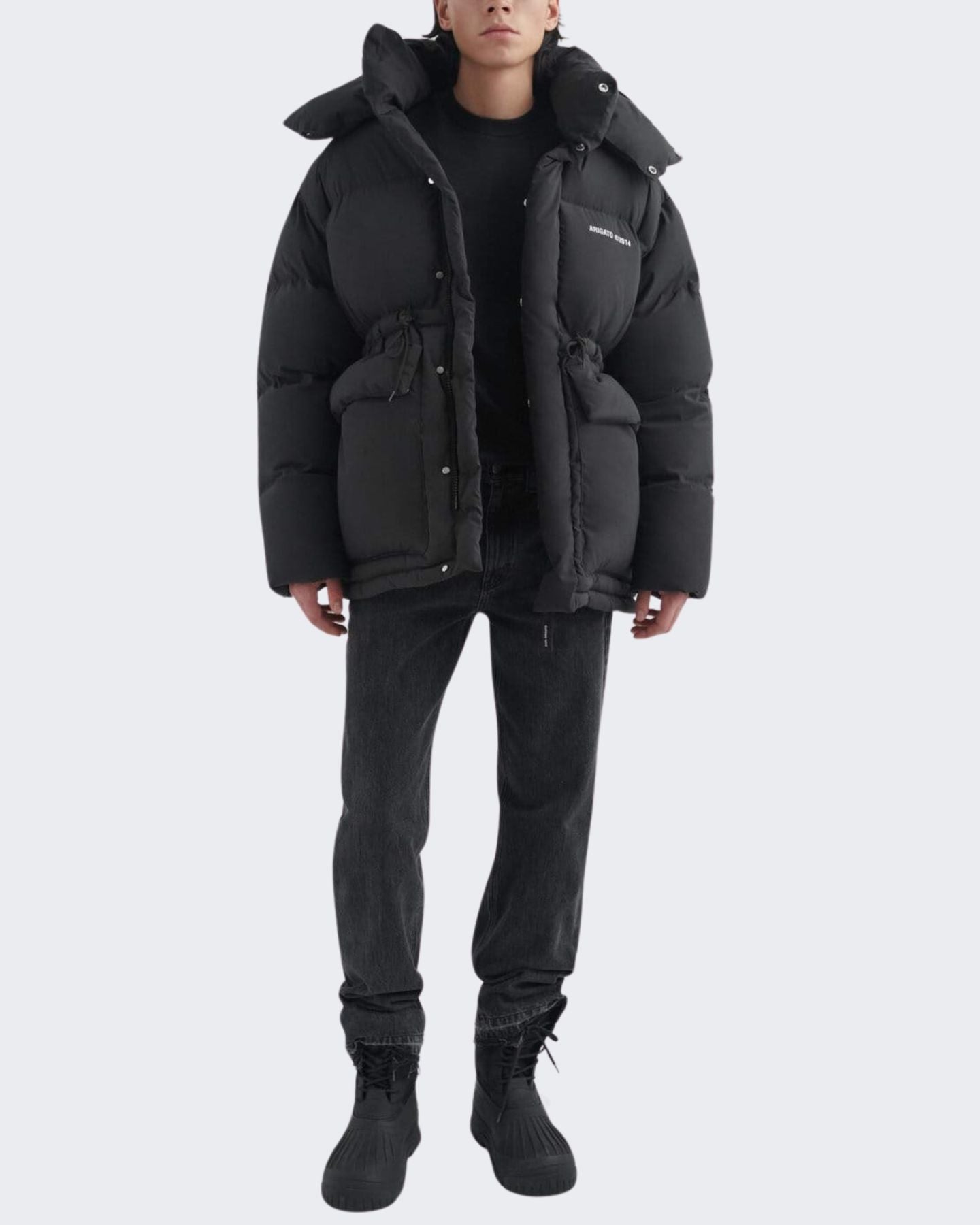 Inverno, Axel Arigato, Carry Over, Giubbino, Idoneo, L, M, Nero, S, Uomo, XL