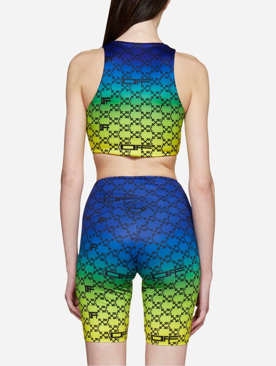 Off-White Short OWVH028S22JER001 5510 - SanShopLuxury - 2022, Abbigliamento, Donna, L, M, Off-White, Outlet, Primavera/Estate, S, Short, SS22, Verde