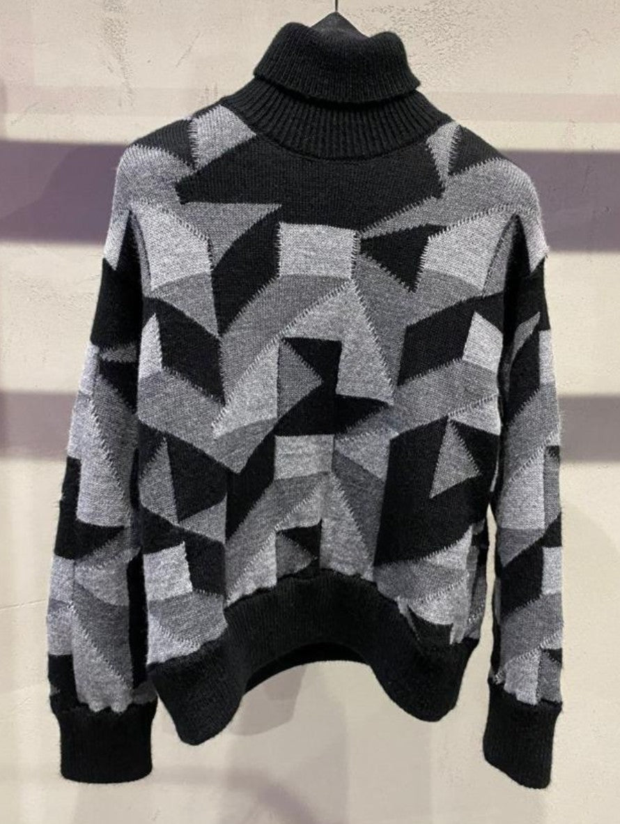 Gavensemble Maglieria JUMP0300 - SanShopLuxury - 2022, Abbigliamento, Autunno/Inverno, FW22, Gavensemble, Idoneo, L, M, Maglieria, Nero, Outlet, S, Uomo, XL, XXL