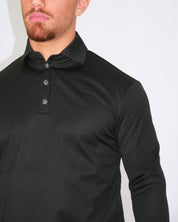 Chiodi Milano T-Shirt Polo FW25-007-NERO