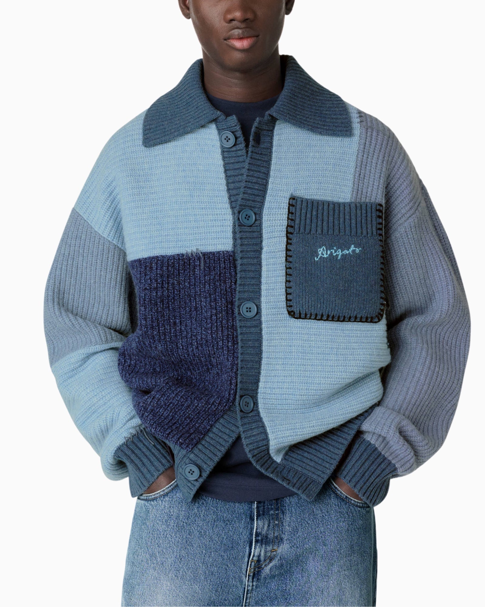 Axel Arigato Maglieria A3066001/BLUE - SanShopLuxury - 2025, Abbigliamento, Autunno/Inverno, Axel Arigato, Blu, FW25, Idoneo, L, M, Maglieria, New, Uomo, XL