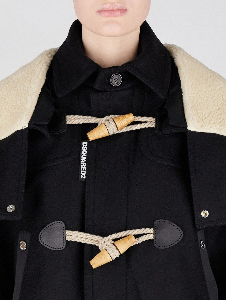 Dsquared2 Giubbino S75AM0921/S53003900 - SanShopLuxury - 2022, 40, 42, Abbigliamento, Autunno/Inverno, Donna, Dsquared2, FW22, Giubbino, Idoneo, Nero, Outlet