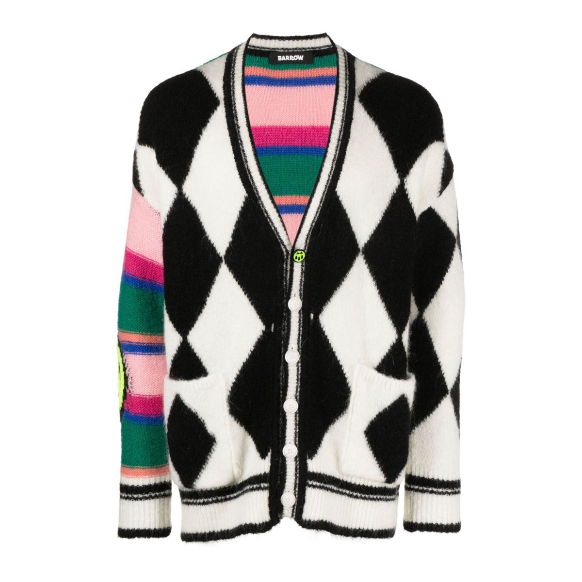Inverno, Barrow, Cardigan, Donna, FW23, Idoneo, M, Maglieria, Multicolore, Outlet, S, UNISEX, Uomo