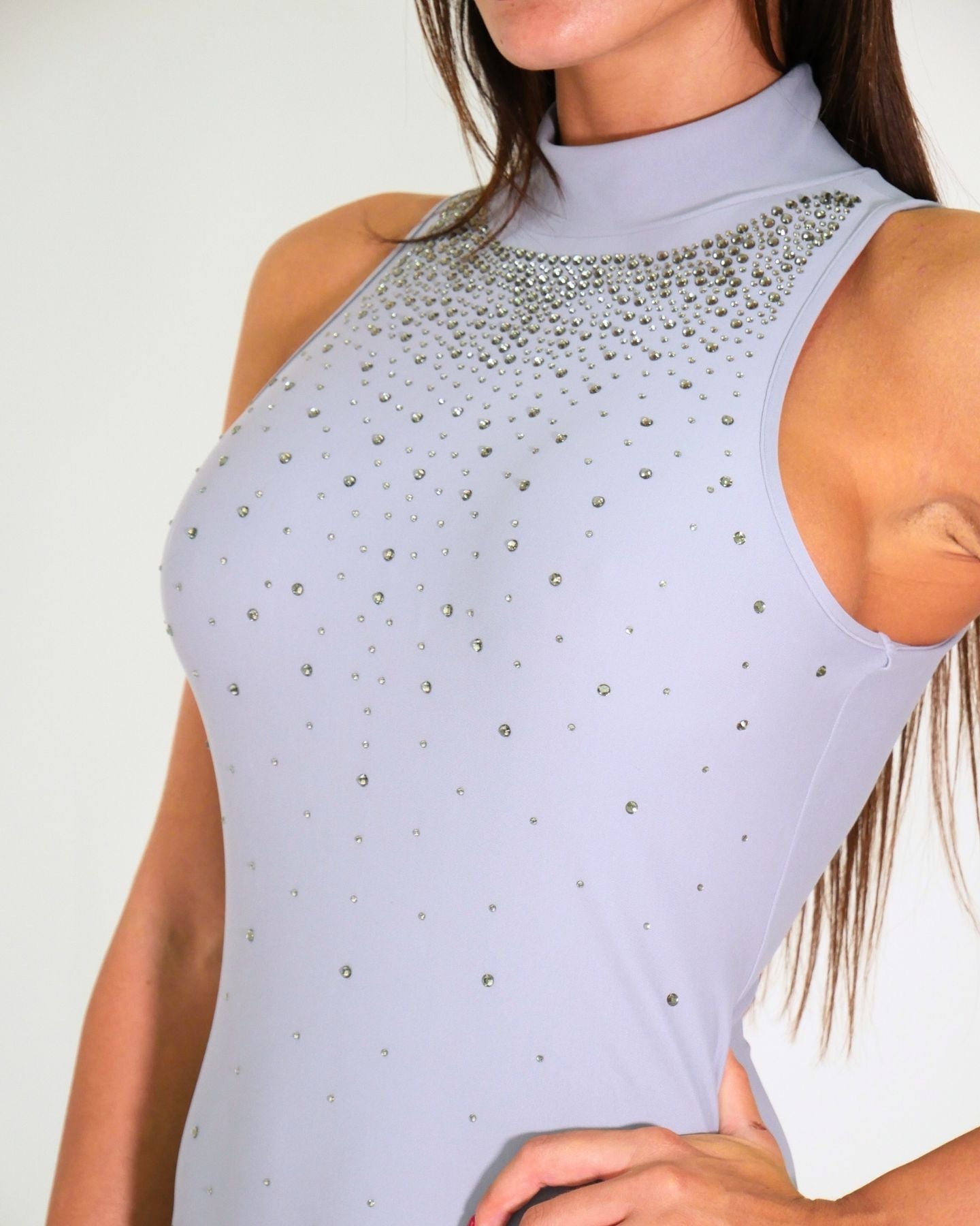 District Margherita Mazzei Tuta Intera SH77 0023 - SanShopLuxury - 2024, Abbigliamento, Autunno/Inverno, District Margherita Mazzei, Donna, FW24, Grigio, Idoneo, L, M, Outlet, S, Tuta Intera, XL, XS