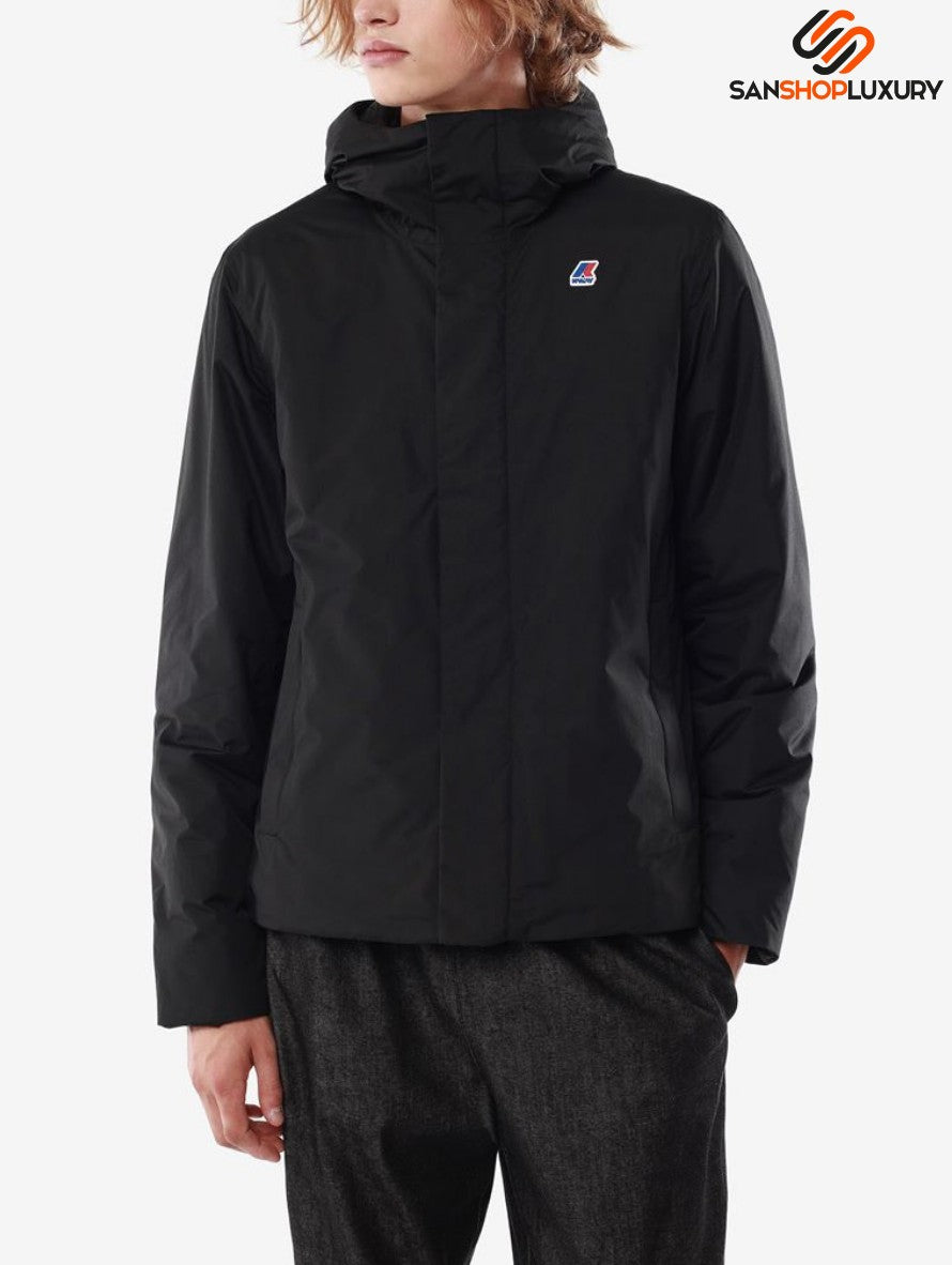 K-Way Giubbino K61148W - SanShopLuxury - -50%, 2021, Abbigliamento, Autunno/Inverno, Blu, FW21, Giubbino, K-Way, L, M, Nero, Outlet, Uomo, XL, XXL