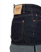 Dsquared2 Gonna S75MA0993/S30833470 - SanShopLuxury - 2025, 36, 38, 40, 42, 44, Abbigliamento, Autunno/Inverno, Blu, Donna, Dsquared2, FW25, Gonna, Idoneo, jeans, New