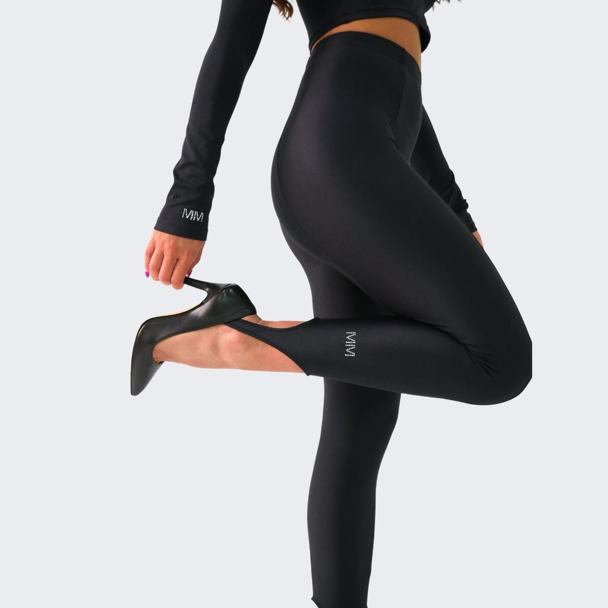 District Margherita Mazzei Leggings LT09 - SanShopLuxury - 2023, Abbigliamento, Activewear, Autunno/Inverno, Blu, District Margherita Mazzei, Donna, Fucsia, FW23, L, Leggings, M, Marrone, Nero, Outlet, Petrolio, Rosa, S, Tortora, XS