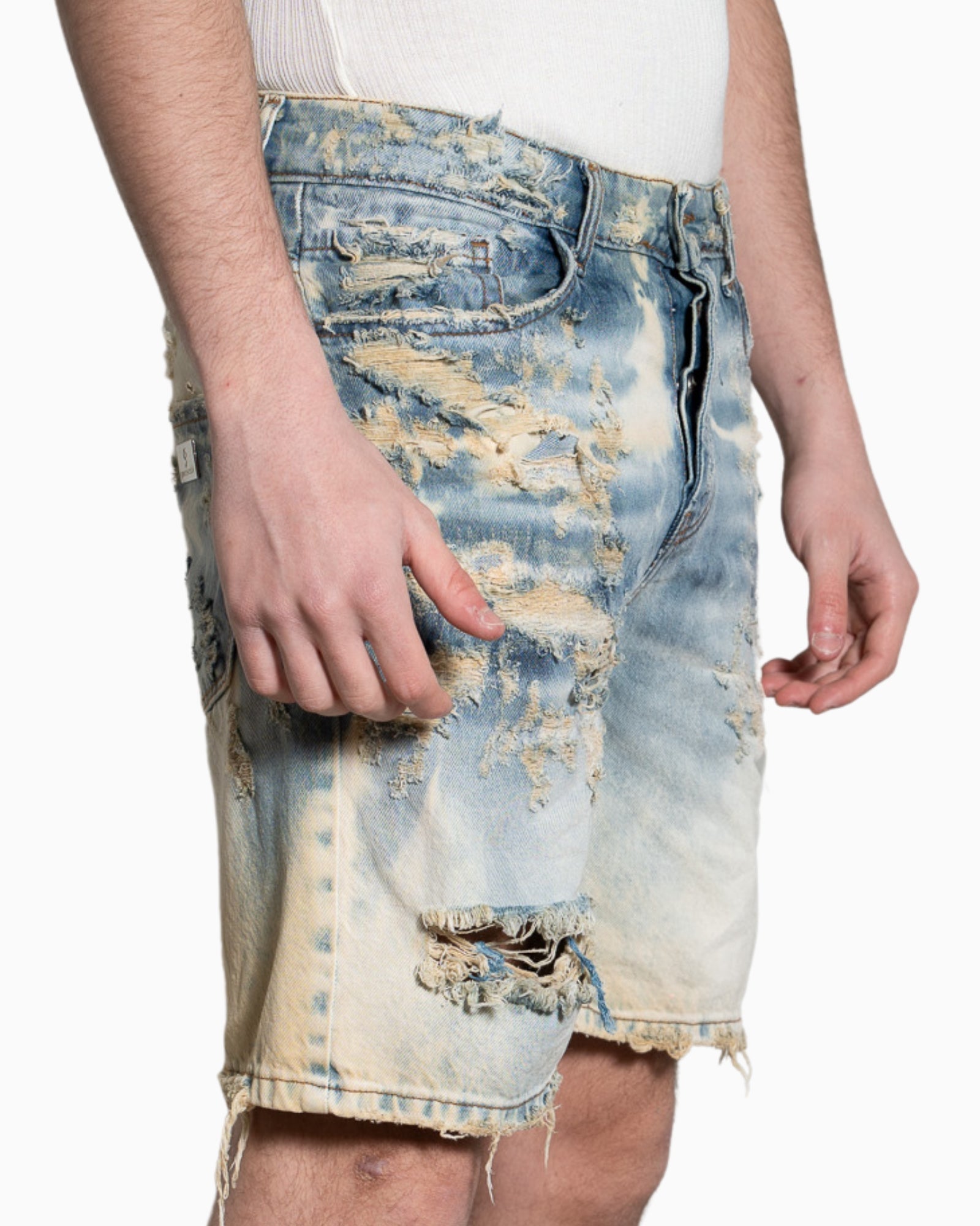 Gavensemble Short SS25-SHORT600 - SanShopLuxury - 2025, 44, 46, 48, 50, 52, 54, Abbigliamento, Blu, Gavensemble, Idoneo, jeans, New, Primavera/Estate, Short, SS25, Uomo
