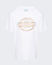 T-Shirt Casablanca MS24JTS00112 - SanShopLuxury - 2024, Abbigliamento, Bianco, Casablanca, Donna, New, Outlet, Primavera/Estate, S, SS24, Stellato, T-Shirt, UNISEX, Uomo