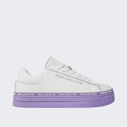Versace Jeans Couture Sneakers 75VA3SK5 ZP315 - SanShopLuxury - 2023, 36, 37, 38, 39, 40, 41, Autunno/Inverno, Bianco-Lilla, Calzature, Donna, FW23, Idoneo, Nero, Outlet, Sneakers, Versace Jeans Couture