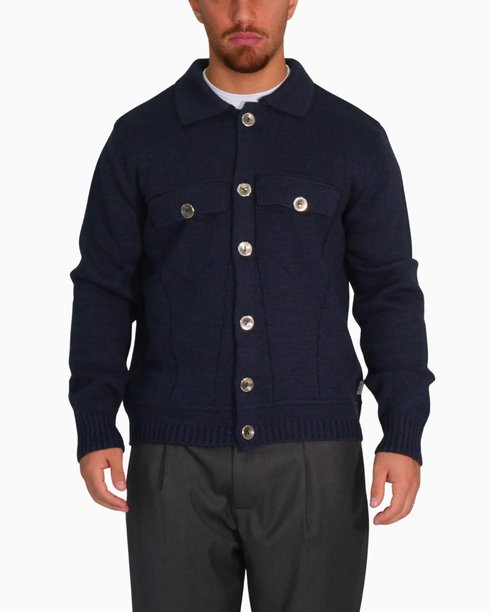 Chiodi Milano Giubbino FW25-003-BLU