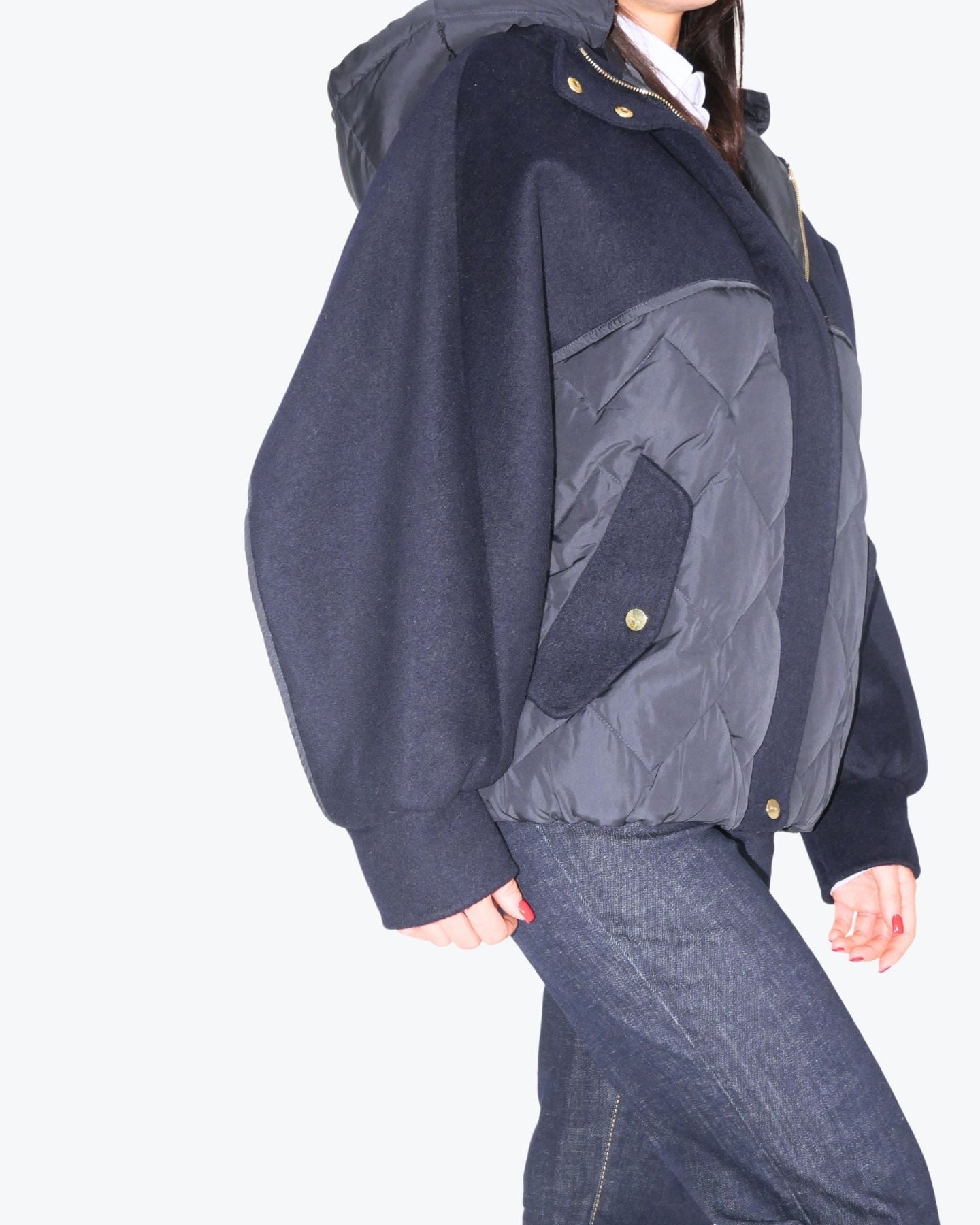 Shiki Giubbino SAMANTA-B - SanShopLuxury - 2024, Abbigliamento, Autunno/Inverno, Blu, Donna, FW24, Giubbino, Idoneo, L/XL, Outlet, S/M, Shiki