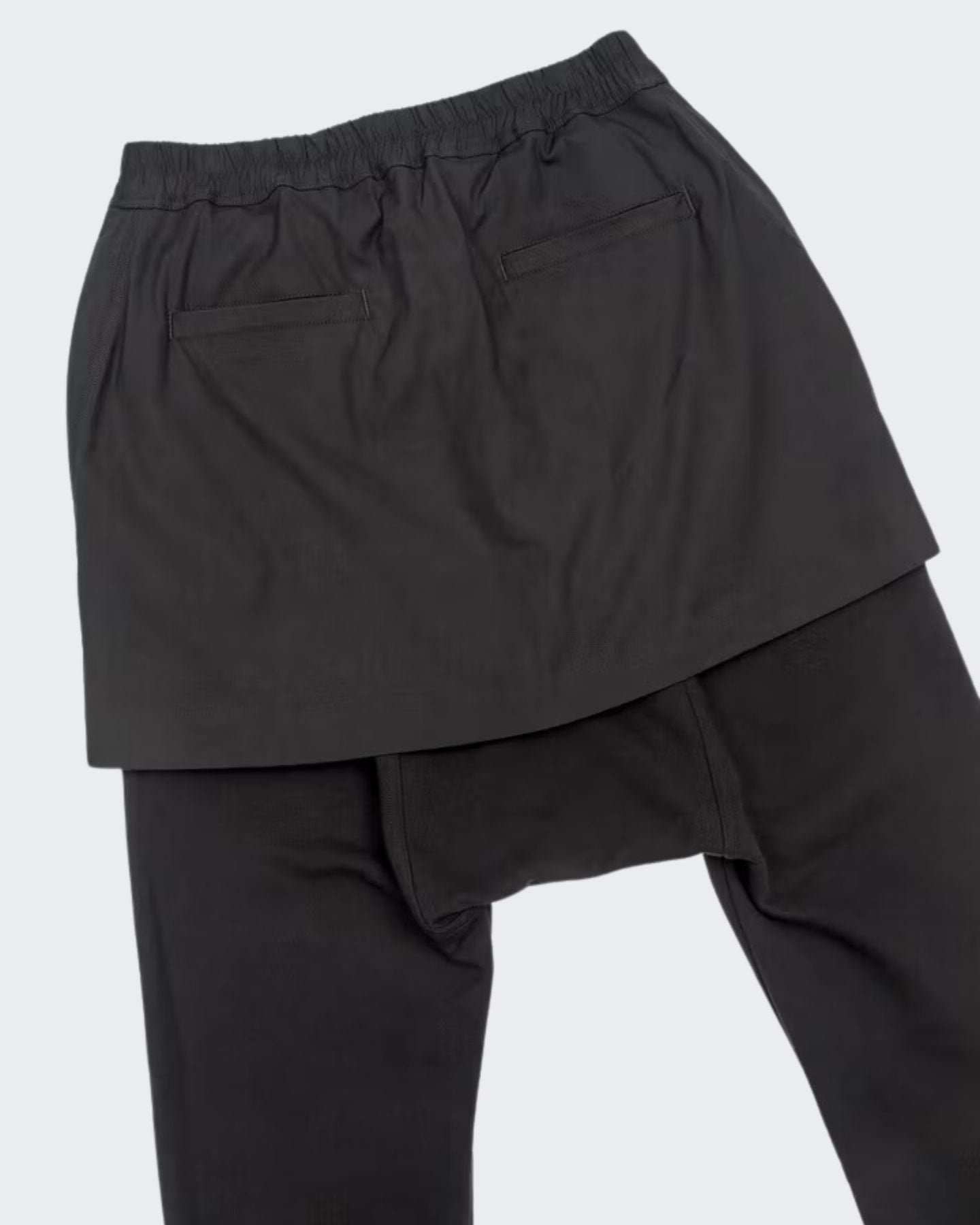 Rick Owens Drkshdw Pantatuta DU17F2375/TEF09 - SanShopLuxury - -70%, 2017, Abbigliamento, Autunno/Inverno, FW17, L, Nero, Outlet, Pantatuta, Rick Owens Drkshdw, Uomo, XL, XXL