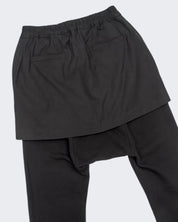 Rick Owens Drkshdw Pantatuta DU17F2375/TEF09 - SanShopLuxury - -70%, 2017, Abbigliamento, Autunno/Inverno, FW17, L, Nero, Outlet, Pantatuta, Rick Owens Drkshdw, Uomo, XL, XXL