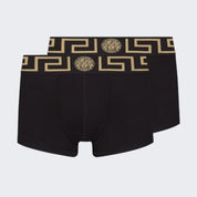 Versace Boxer AU10181 A232741 A80G - SanShopLuxury - 3, Autunno/Inverno, Boxer, Carry Over, Continuativo, Intimo, Nero, New, Primavera/Estate, Stellato, Ultimo, Uomo, Versace
