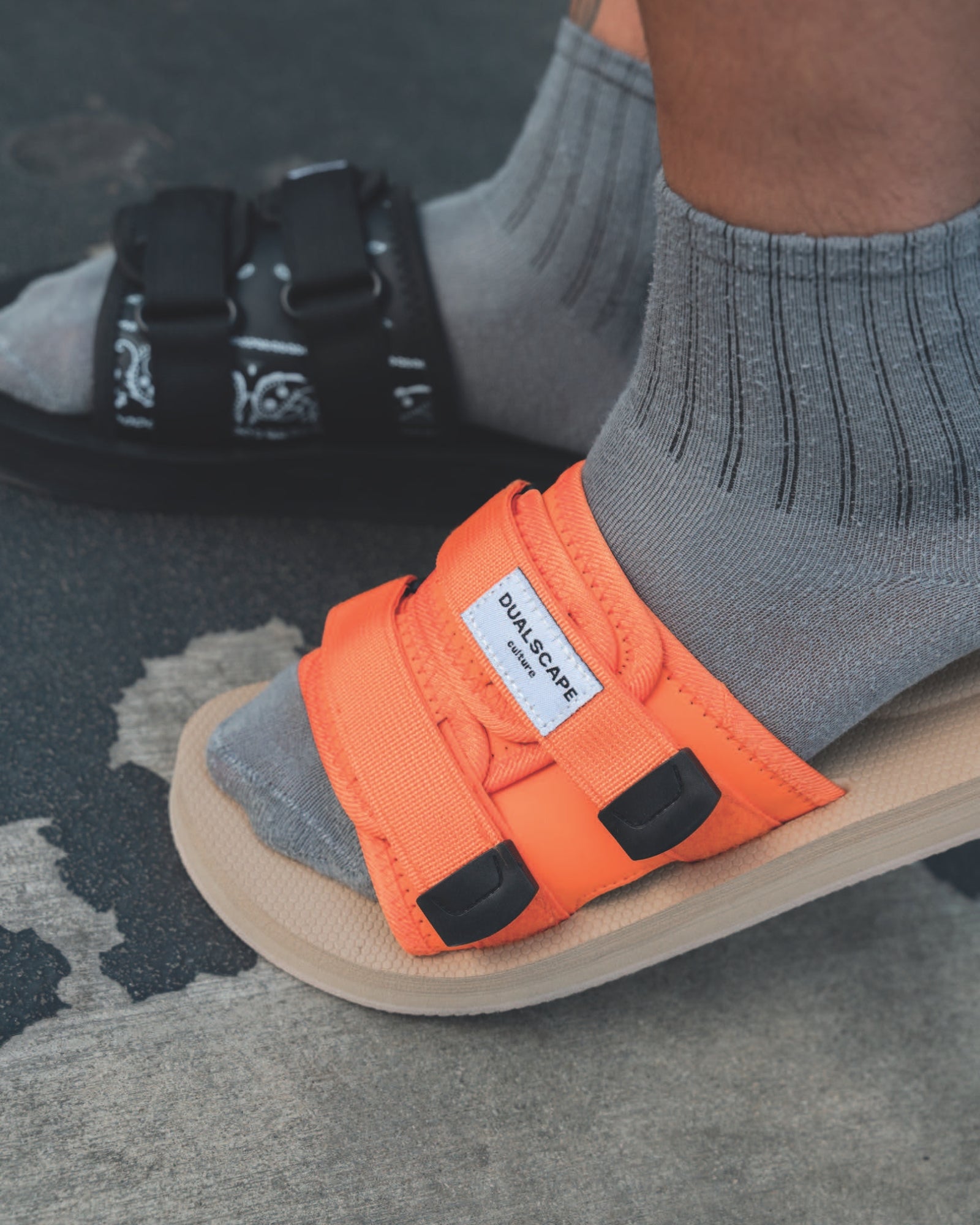 Dualscape Sandali DC-C06-ARANCIO - SanShopLuxury - 2025, 35/36, 39/40, 41/42, 43/44, 45/46, Arancione, Beachwear, Calzature, Dualscape, New, Primavera/Estate, Sandali, SS25, Stellato, Uomo