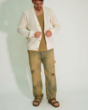 Gavensemble Jeans BAGGY710 - SanShopLuxury - 2024, 44, 46, 48, 50, 52, 54, Abbigliamento, Autunno/Inverno, Baggy, Beige, Continuativo, Gavensemble, Idoneo, Jeans, Outlet, Primavera/Estate, SS24, Uomo