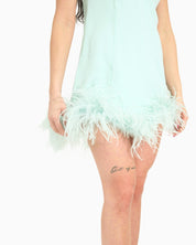 District Margherita Mazzei Abito 5GP68 0116 - SanShopLuxury - 2025, 40, 42, 44, 46, Abbigliamento, Abito, District Margherita Mazzei, Donna, Idoneo, New, Primavera/Estate, SS25, Verde acqua