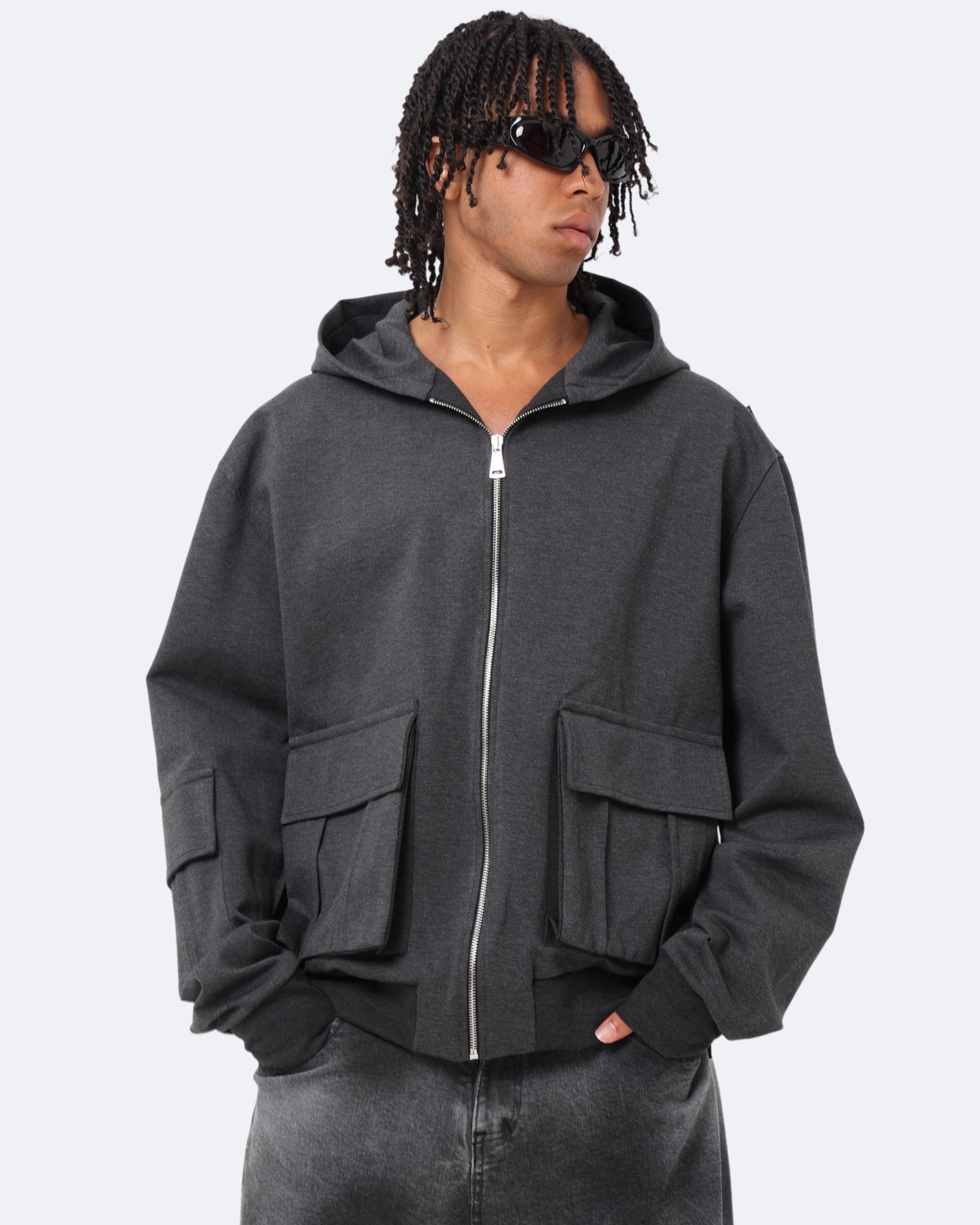 Asensyo Felpa FP01-G - SanShopLuxury - 2024, Abbigliamento, Asensyo, Autunno/Inverno, Felpa, FW24, Grigio, Idoneo, L, M, Outlet, S, Uomo, XL, XXL