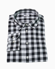 Sartoria Italiana Camicia 001369-04 - SanShopLuxury - 2019, 38, 39, 40, 41, 42, 43, Abbigliamento, Autunno/Inverno, Camicia, Carry Over, Continuativo, Idoneo, Nero-Bianco, New, Primavera/Estate, Sartoria Italiana, Uomo