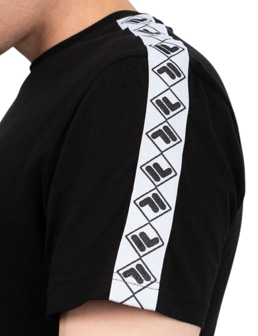 Inverno, Fila, FW18, Nero, Outlet, T-Shirt, Ultimo, Uomo, XL