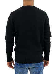 Dik Tat Maglieria DK87008 - SanShopLuxury - -50%, 2020, Abbigliamento, Autunno/Inverno, Bianco, Dik Tat, FW20, L, M, Maglieria, Nero, Outlet, S, Uomo