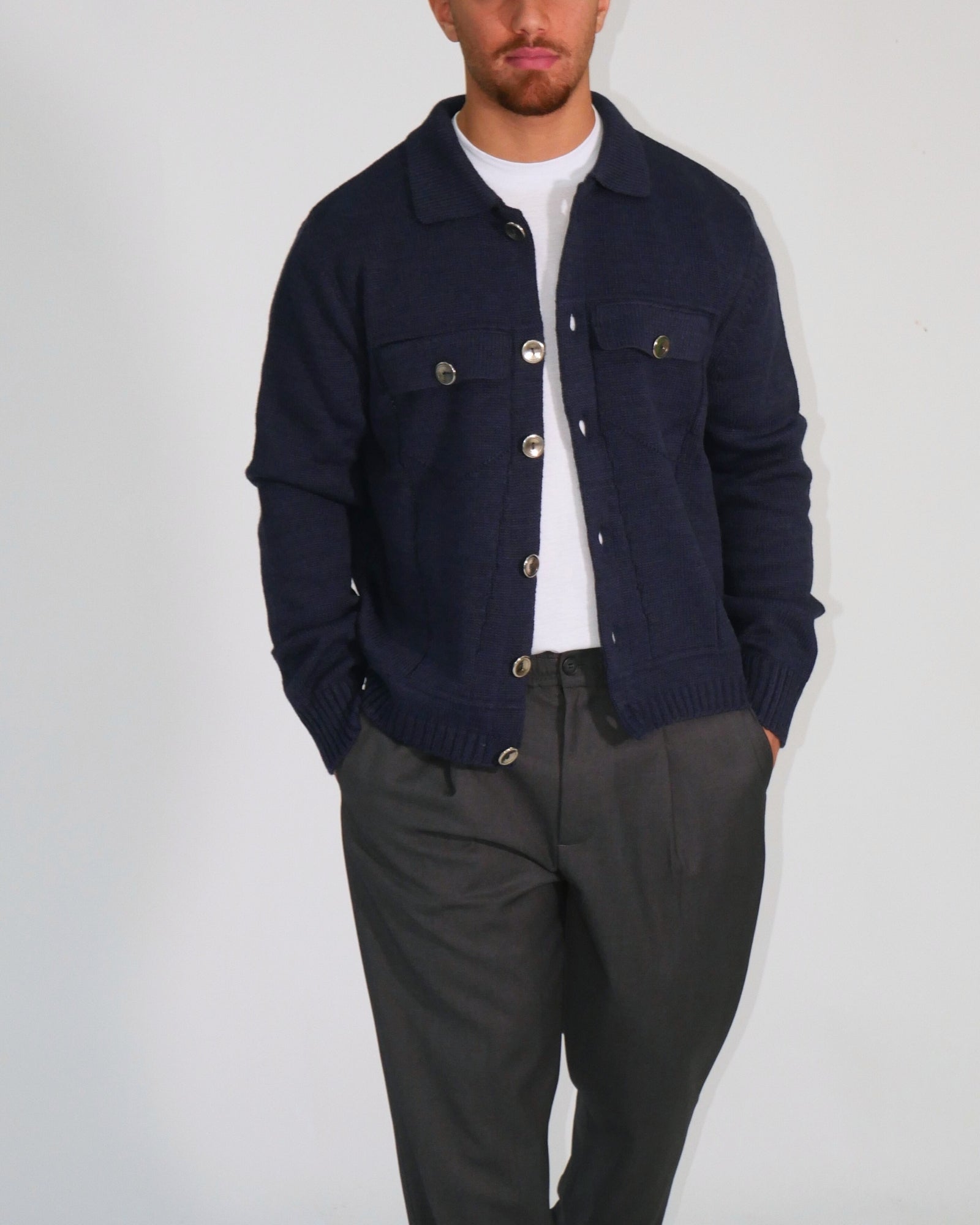 Chiodi Milano Giubbino FW25-003-BLU