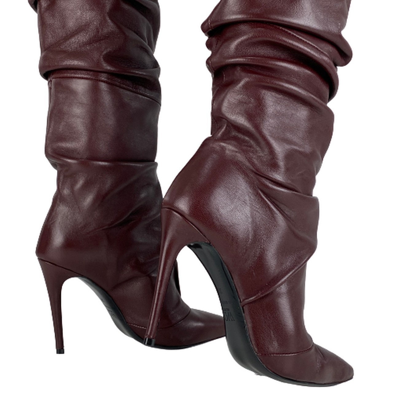 Wo Milano Stivali 700 T.100 - SanShopLuxury - -50%, 2019, 36, 37, 38, 40, Autunno/Inverno, Calzature, Donna, FW19, Nero, Outlet, Stivali, Viola, Viola scuro, Wo Milano