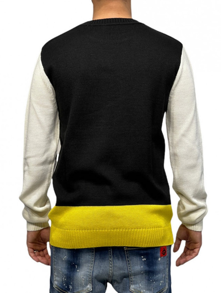 Chiodi Milano Maglieria 0058 - SanShopLuxury - -50%, 2021, Abbigliamento, Autunno/Inverno, Chiodi Milano, FW21, L, M, Maglieria, Nero, Outlet, S, Uomo, XL, XXL, XXXL