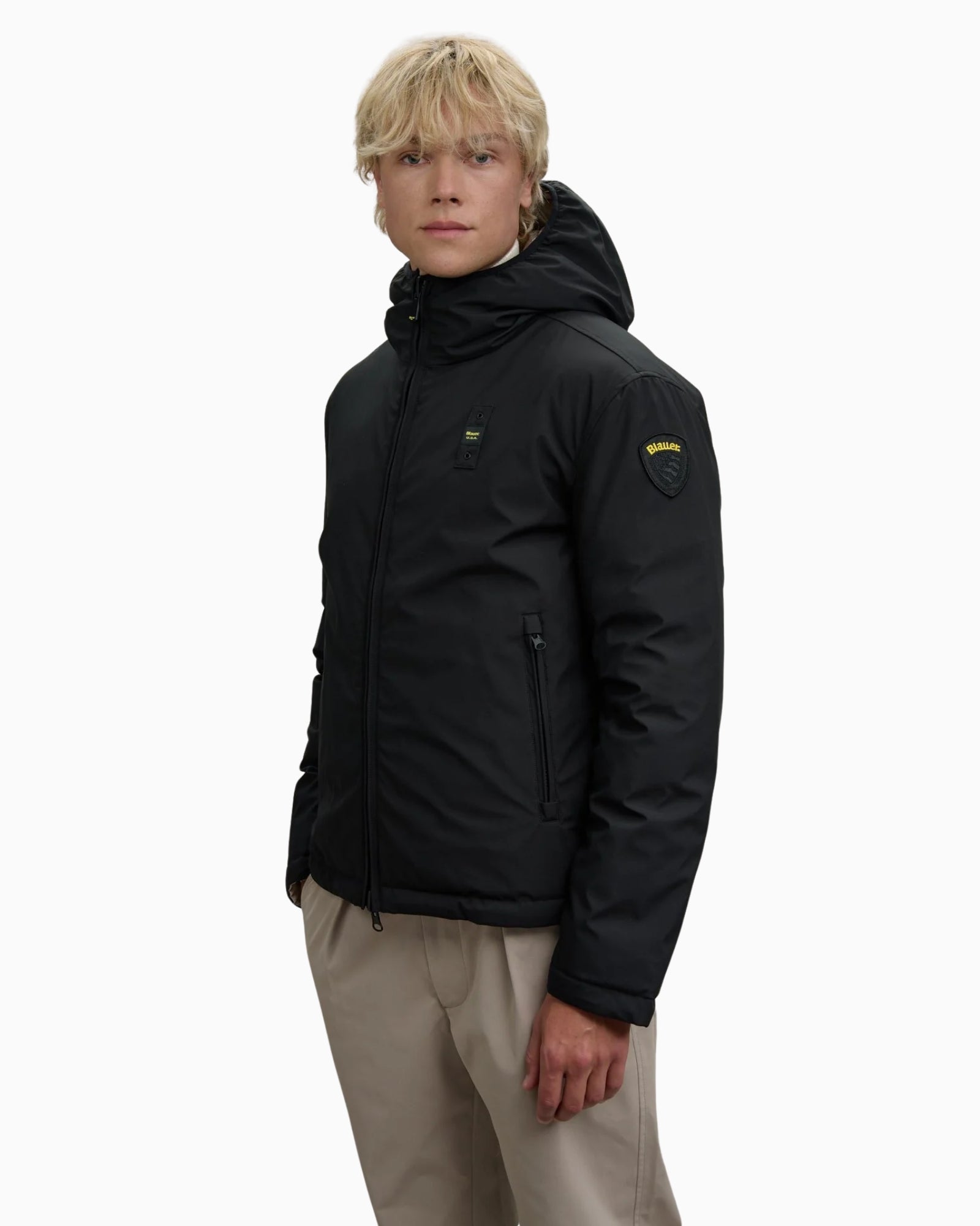 Inverno, Blauer, FW25, Giubbino, Idoneo, L, M, Nero, New, Reversibile, S, Uomo, XL, XXL, XXXL