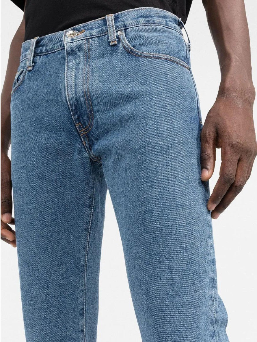 Jeans Off-White OMYA102C99DEN007 4901 - SanShopLuxury - 46, 48, 50, Abbigliamento, Autunno/Inverno, Blu, Carry Over, Continuativo, Idoneo, Jeans, New, Off-White, Primavera/Estate, Uomo