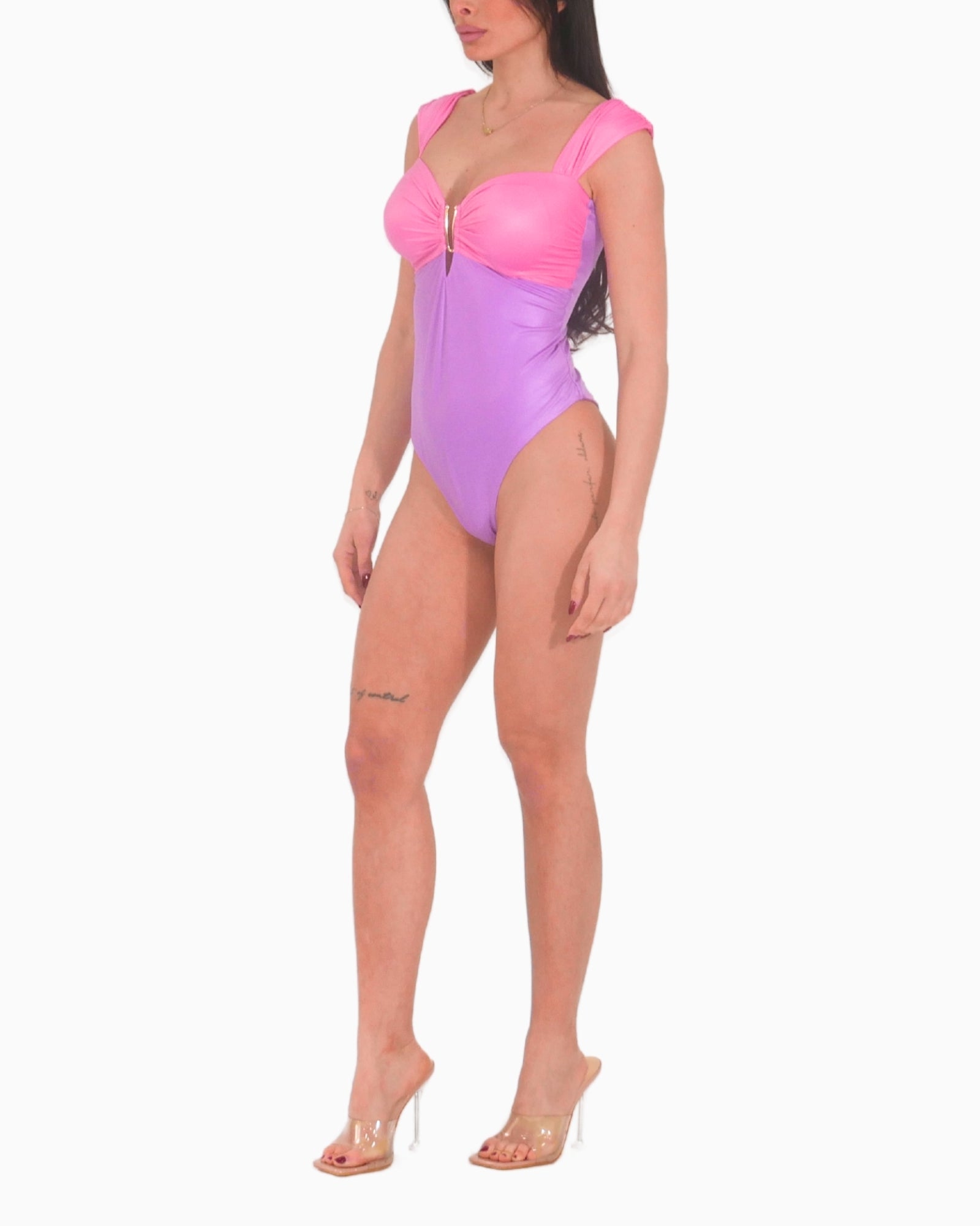 District Margherita Mazzei Costume 5GB50-0098 - SanShopLuxury - 1°, 2025, 2°, 3°, 4°, 5°, Abbigliamento, Beachwear, Costume, District Margherita Mazzei, Donna, Idoneo, Interno, Lilla, New, Primavera/Estate, SS25