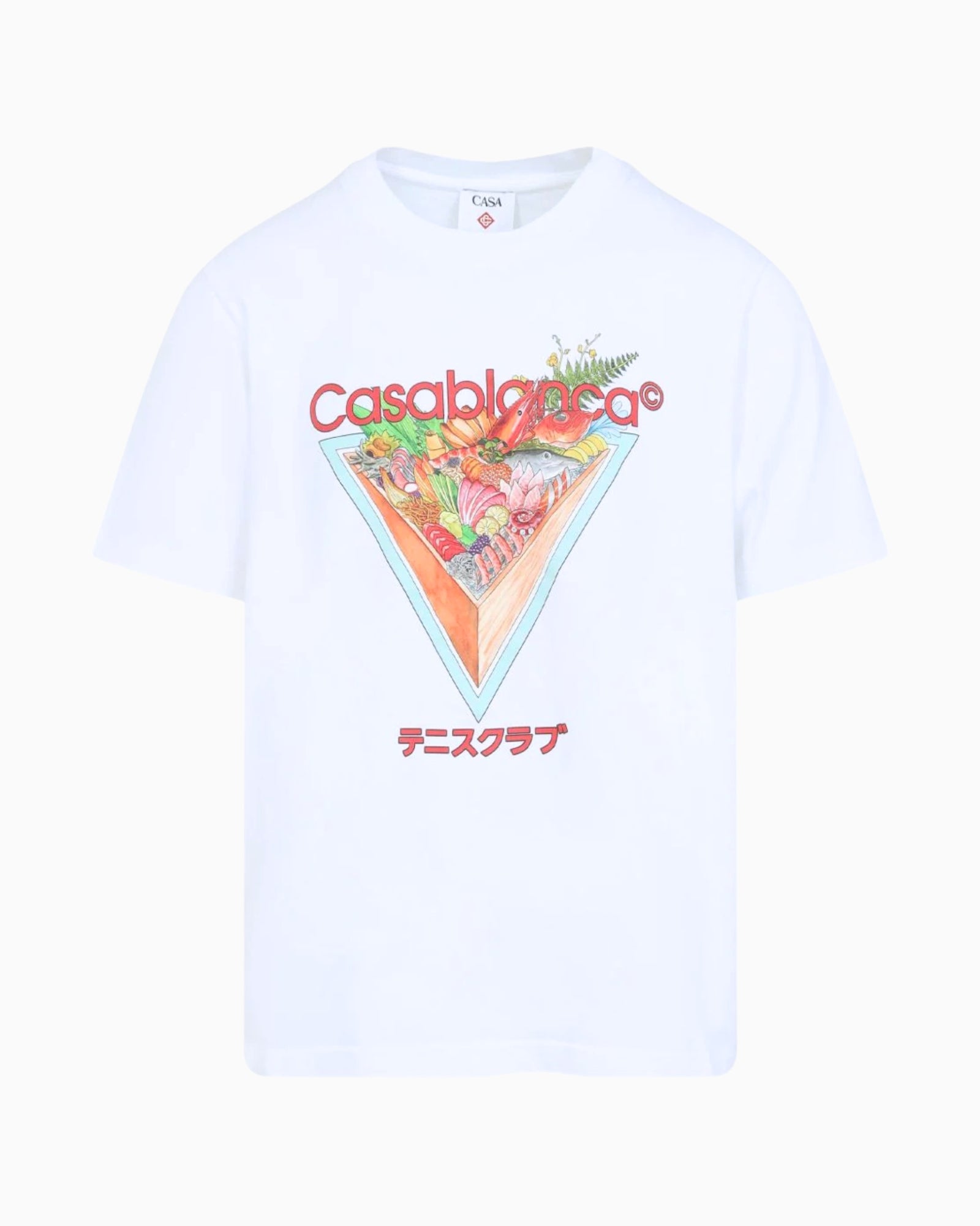 Casablanca T-Shirt MAW25JTS001/01 - SanShopLuxury - 2025, Abbigliamento, Autunno/Inverno, Bianco, Casablanca, FW25, Idoneo, L, M, New, S, T-Shirt, Uomo, XL, XXL, XXXL