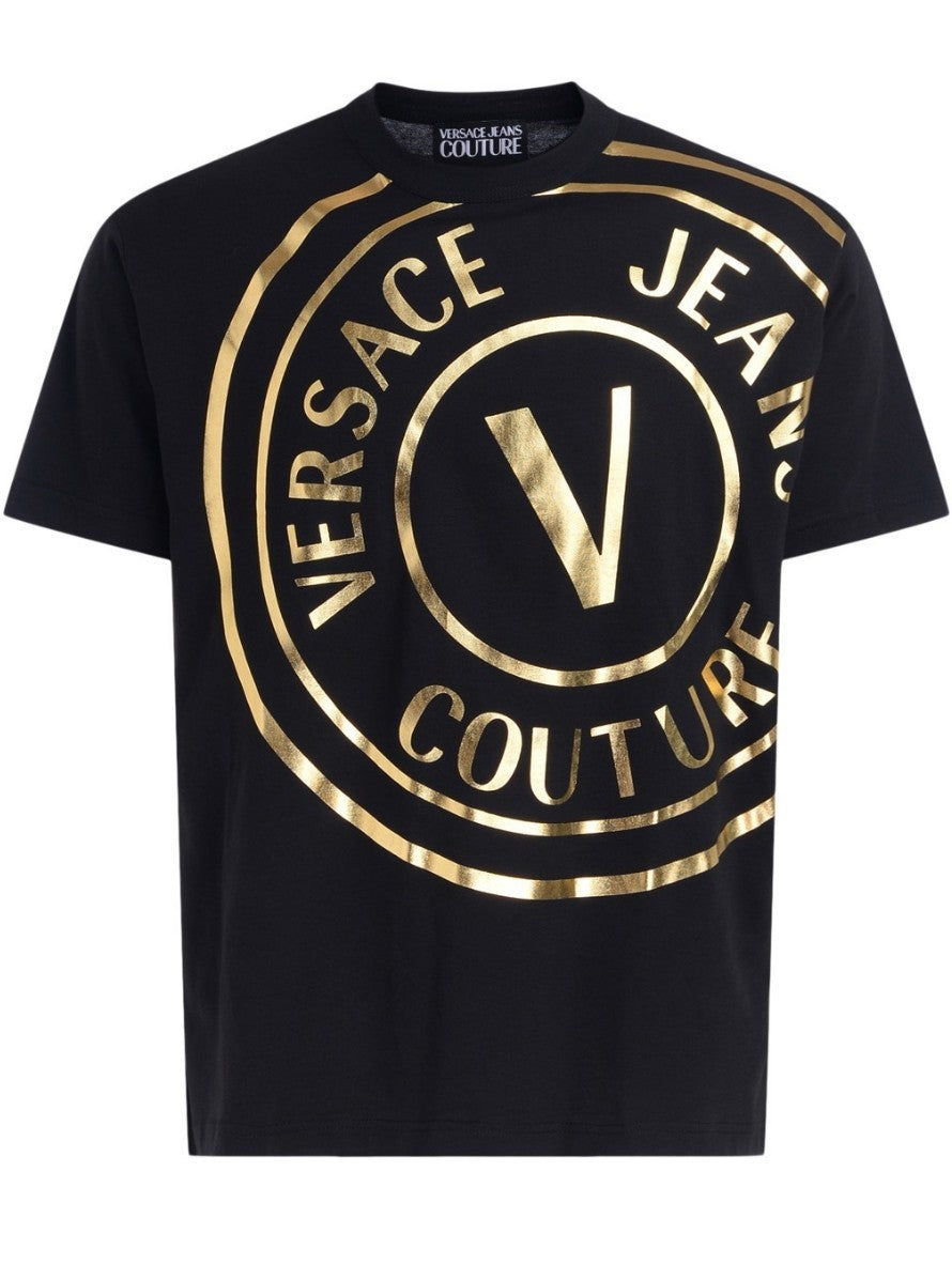 Versace Jeans Couture T-Shirt 72GAHT16 - SanShopLuxury - 2022, Abbigliamento, Bianco, Nero, Outlet, Primavera/Estate, SS22, T-Shirt, Uomo, Versace Jeans Couture, XL, XXL
