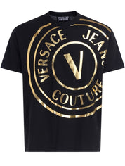 Versace Jeans Couture T-Shirt 72GAHT16 - SanShopLuxury - 2022, Abbigliamento, Bianco, Nero, Outlet, Primavera/Estate, SS22, T-Shirt, Uomo, Versace Jeans Couture, XL, XXL