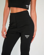 Marc Ellis Pantalone MC8215 - SanShopLuxury - 2024, A Zampa, Abbigliamento, Donna, Idoneo, L, M, Marc Ellis, Nero, Outlet, Pantalone, Primavera/Estate, S, SS24, XL, XS