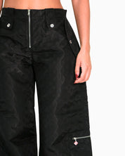 Casablanca Pantalone WAW25TR366/01 - SanShopLuxury - 2025, Abbigliamento, Autunno/Inverno, Casablanca, Donna, FW25, Idoneo, Nero, New, Pantalone, S, Ultimo, XS