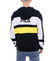 Fila Felpa 682358 - SanShopLuxury - -50%, 2018, Abbigliamento, Autunno/Inverno, Bianco, Con Cappuccio, Felpa, Fila, FW18, L, Nero, Outlet, Uomo, XL
